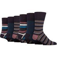 Herren Bambus Komfort Socken mit Streifen