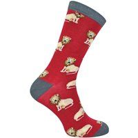1 Pack Herren Socken mit Tiermuster aus Bambus