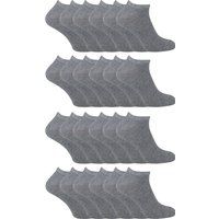 24er Multipack Baumwoll-Sneakersocken für Herren und Damen