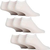 9er-Pack Herren Diabetes Trainingssocken, Weite Knöchelsocken für geschwollene Füße