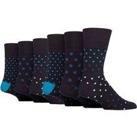 Herren Bambus Nicht-Elastische Gepunktete Socken