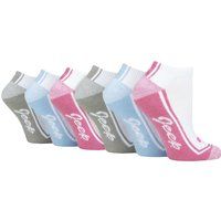 Damen 6er Pack Trainer Socken | Atmungsaktive Gepolsterte Kurzsocken für den Sport