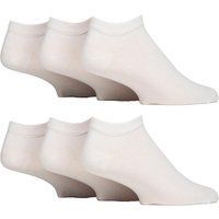 6er Pack Herren Diabetiker Trainingssocken | Gepolsterte Fußweite Knöchelsocken