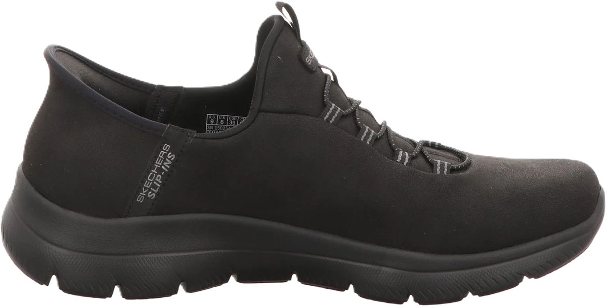SKECHERS® Summits Sneaker "Unknown Trail", Zuglasche, für Damen, schwarz, 39