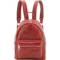 Klassischer Mini-Rucksack aus Leder