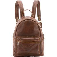 Klassischer Mini-Rucksack aus Leder
