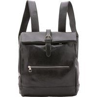 Klassischer Lederrucksack mit Griffen