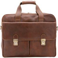 Leder Aktentasche Messenger Bag