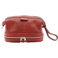 Leder Kulturbeutel Waschtasche