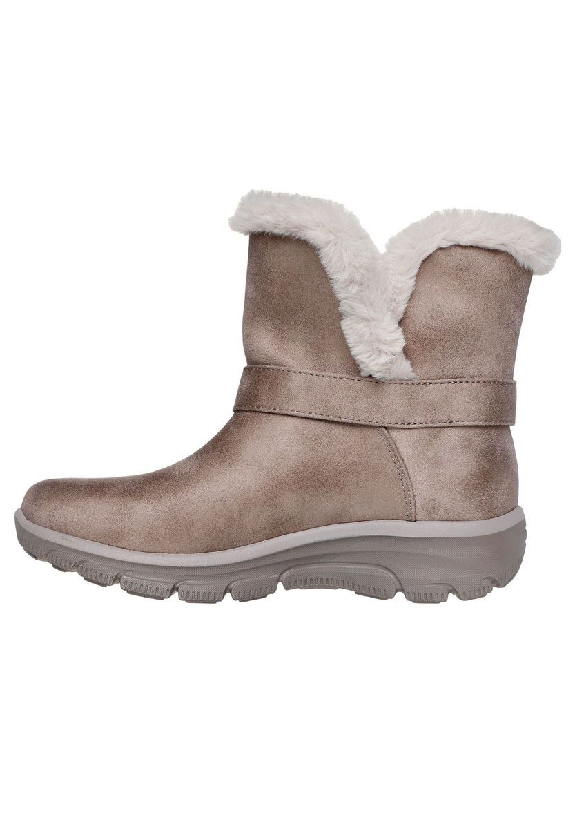 Winter Stiefelette aus Wildlederimitat