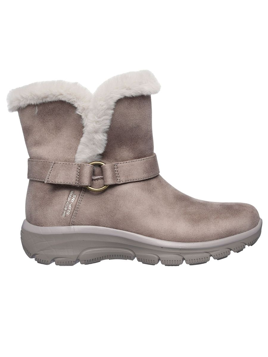 Winter Stiefelette aus Wildlederimitat