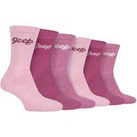 Damen 6er Pack Wanderstutzen | Baumwollsocken für die Natur