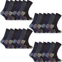 24 Paar Herren Multipack Ultimative Baumwollreiche Arbeitssocken