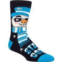 Herren Fluffy Weihnachtsstrümpfe von Heat Holders Lite