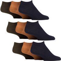 9er Pack Männer Diabetiker Trainingssocken | Nicht-elastische extra breite Knöchelsocken