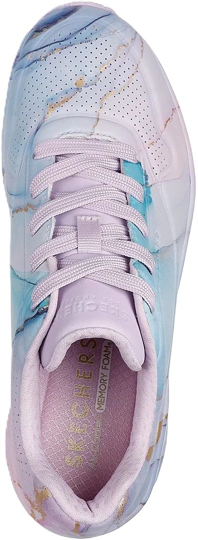 Mode Sneaker im Marmor-Effekt