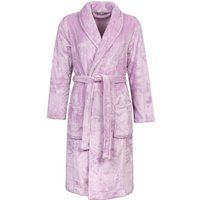 Damen Weicher Fleece Warm Bademantel für den Winter