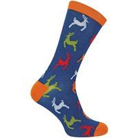 1 Pack Herren-Socken mit lustigem Tiermuster aus Bambus