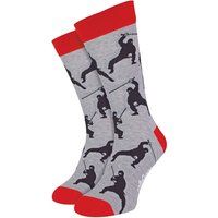 Sportlich gestaltete unisex Socken mit Motiv