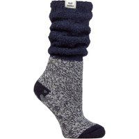 Damen Flauschige Schlappe Top Anti-Rutsch Thermo Bett-Socken