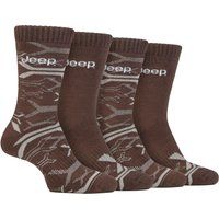Herren Bambus-Stiefelsocken | Dicke strapazierfähige Socken | Socken ideal für Wanderungen