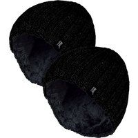 Herren Chunky Weicher Winter Ribbed Hut - 2er Pack