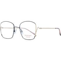 Übergroße eckige Brille mit Metallrahmen