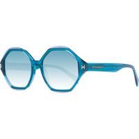 Geometrische Acetat-Sonnenbrille mit Vollrand