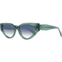 Grüne Cat-Eye-Rahmen Sonnenbrille