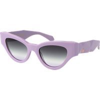 Cat-Eye Sonnenbrille aus lila Acetat