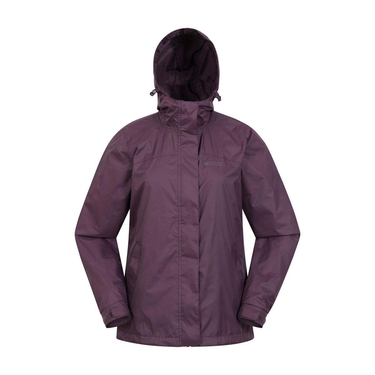 Wasserdichte Regenjacke mit Kapuze für Damen