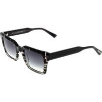 Quadratische Sonnenbrille mit Farbverlauf
