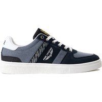 Herren Denim Low-Top Freizeitsneakers