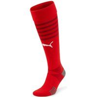Rote Team-Fußballsocken