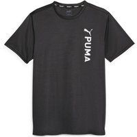 Schwarzes Trainingsshirt für Herren