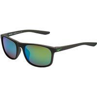 Sportliche rechteckige Sonnenbrille mit Spiegelgläsern
