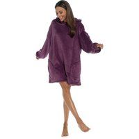 Damen Soft Touch Fleece Kuschel Hoodie für den Winter