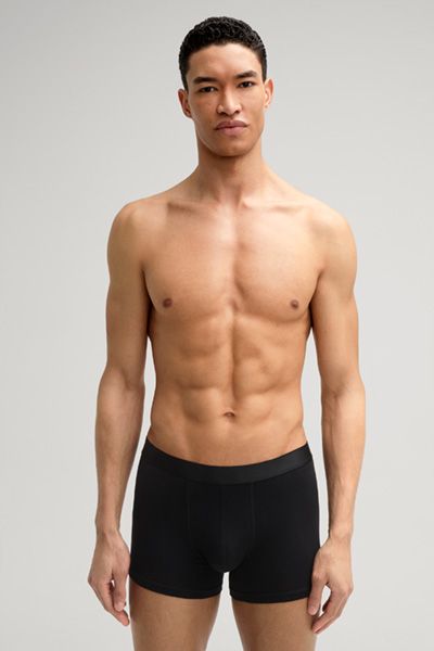 Joop! Cotton-Stretch Schwarze Boxershorts 3er-Pack Bequeme Passform