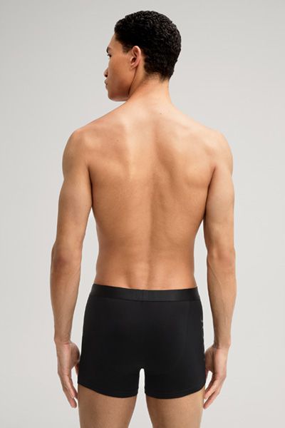 Joop! Cotton-Stretch Schwarze Boxershorts 3er-Pack Bequeme Passform