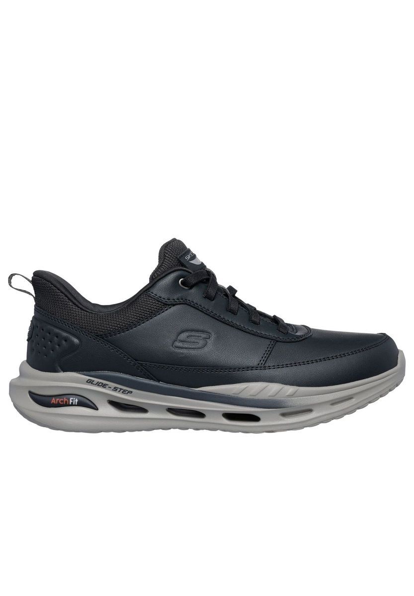 Herren Leder Arch Fit Laufschuh