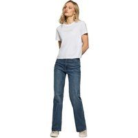 Boxy Fit T-Shirt mit Logo