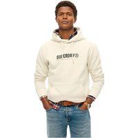 Lässiger beiger Baumwollmix-Hoodie