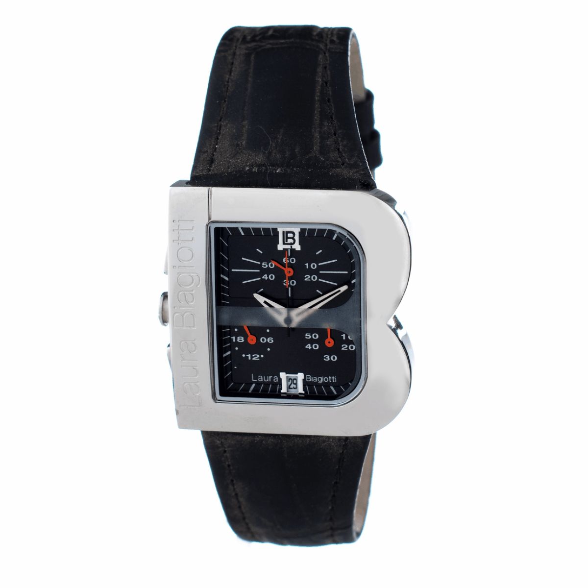 Laura Biagiotti silberne Damen Quarz Uhr