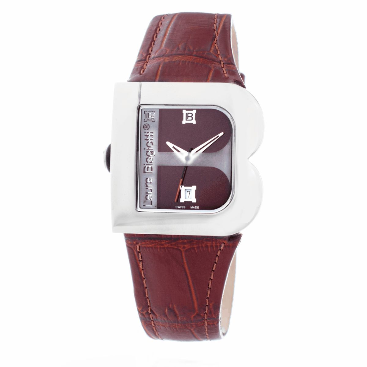 Laura Biagiotti silberne Damen Quarz Uhr