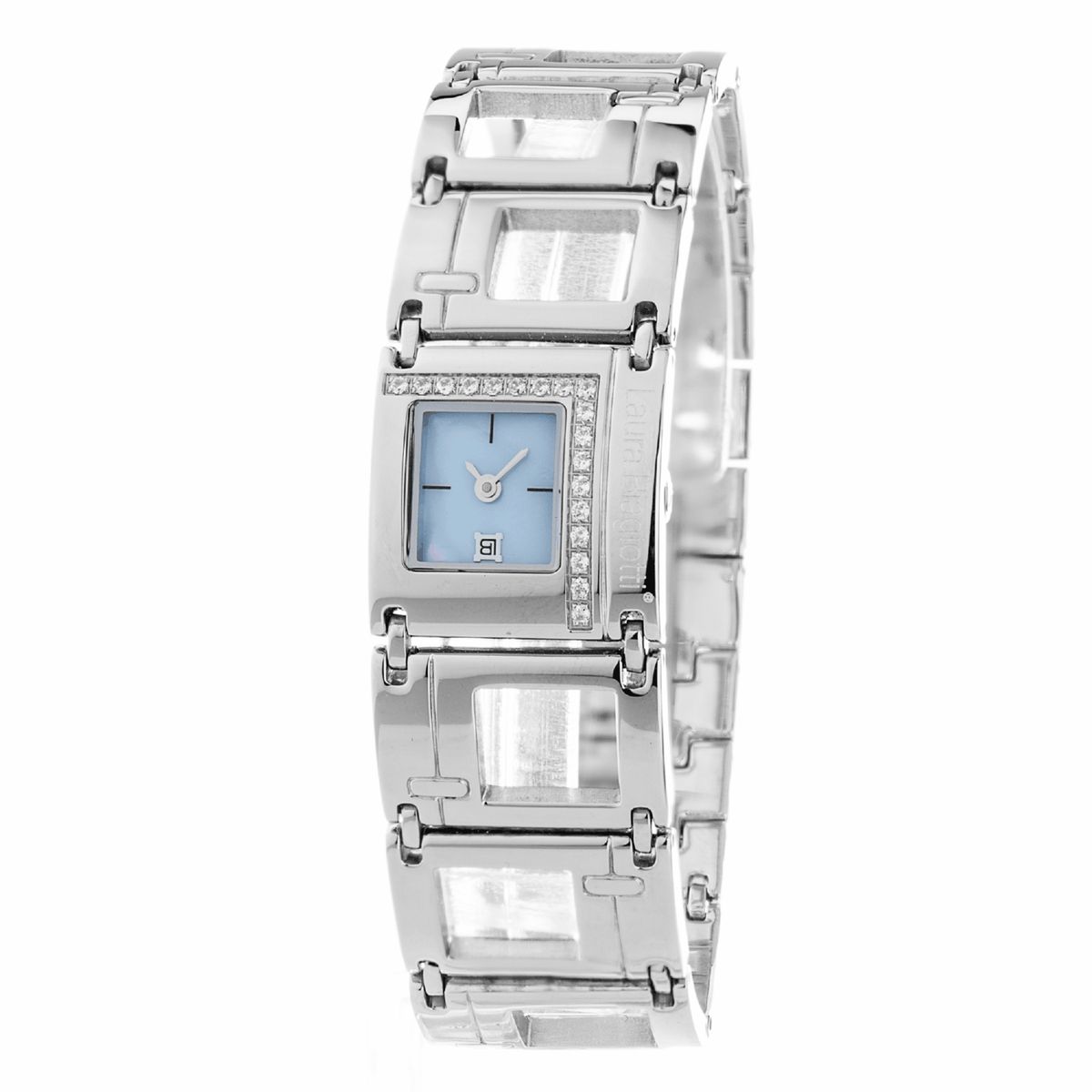 Laura Biagiotti silberne Damen Quarz Uhr