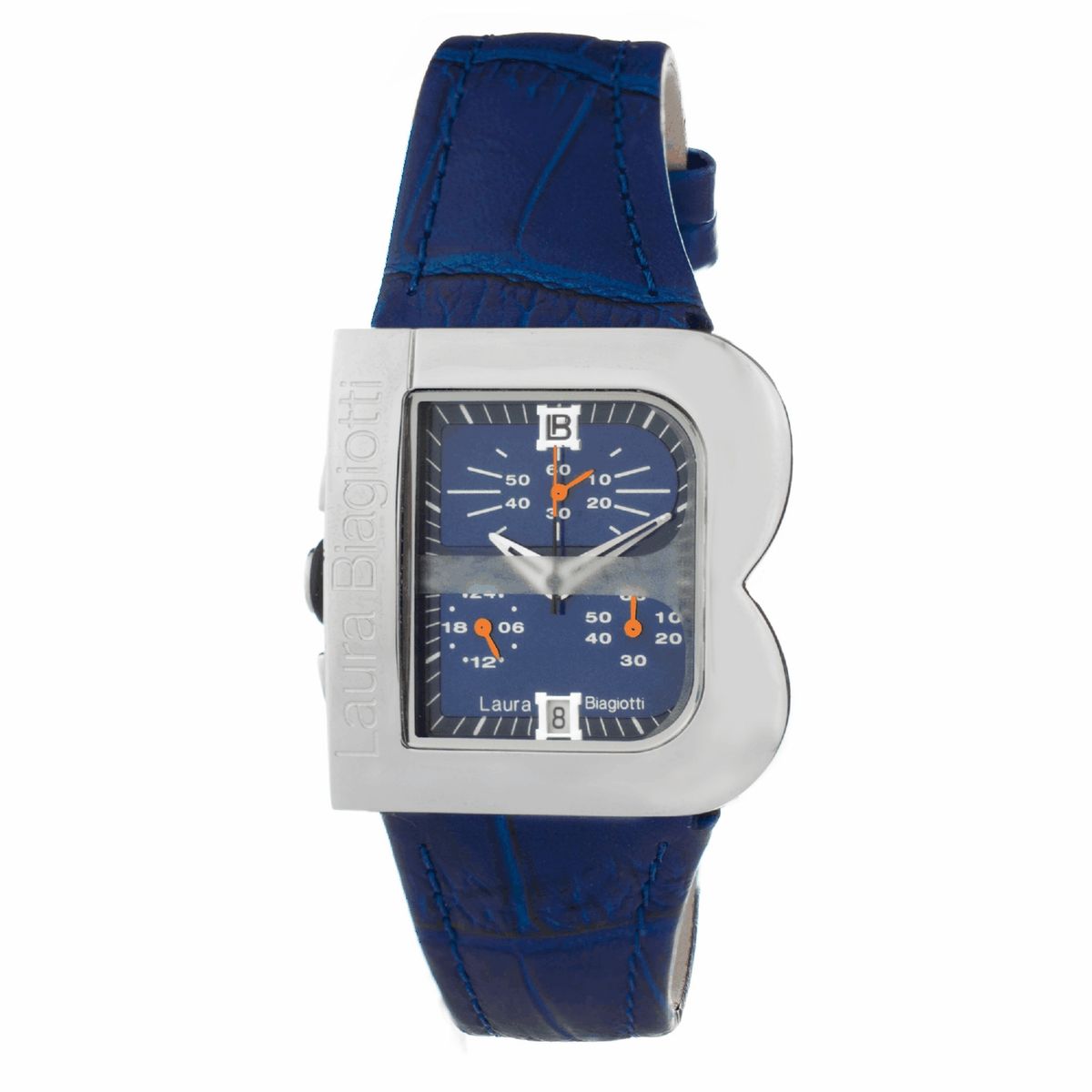 Laura Biagiotti silberne Damen Quarz Uhr