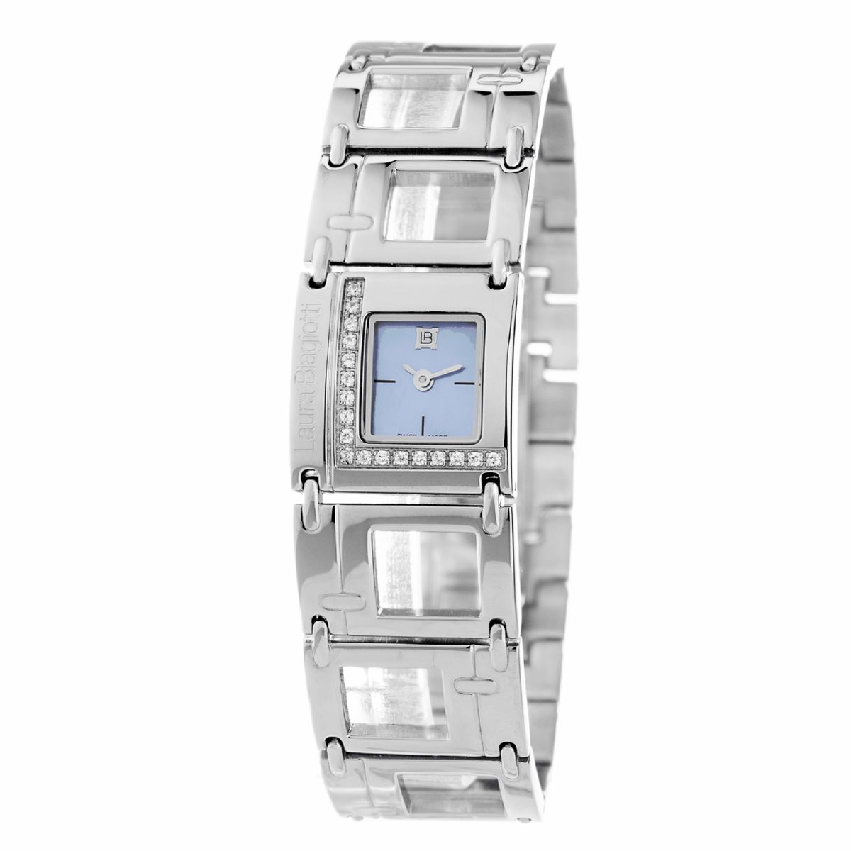Laura Biagiotti silberne Damen Quarz Uhr