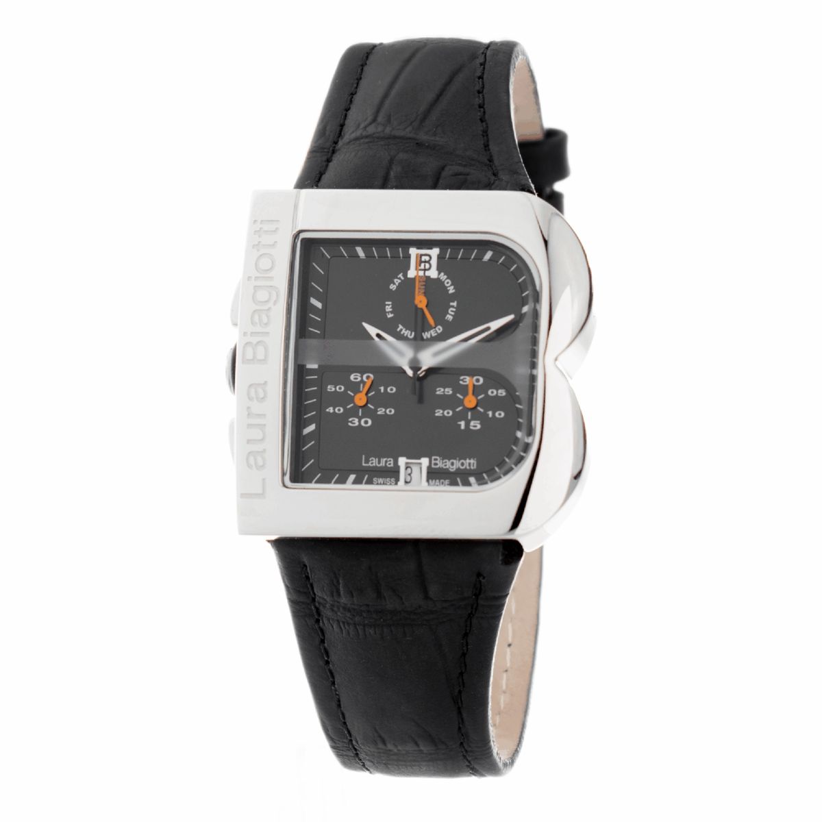 Laura Biagiotti silberne Damen Quarz Uhr