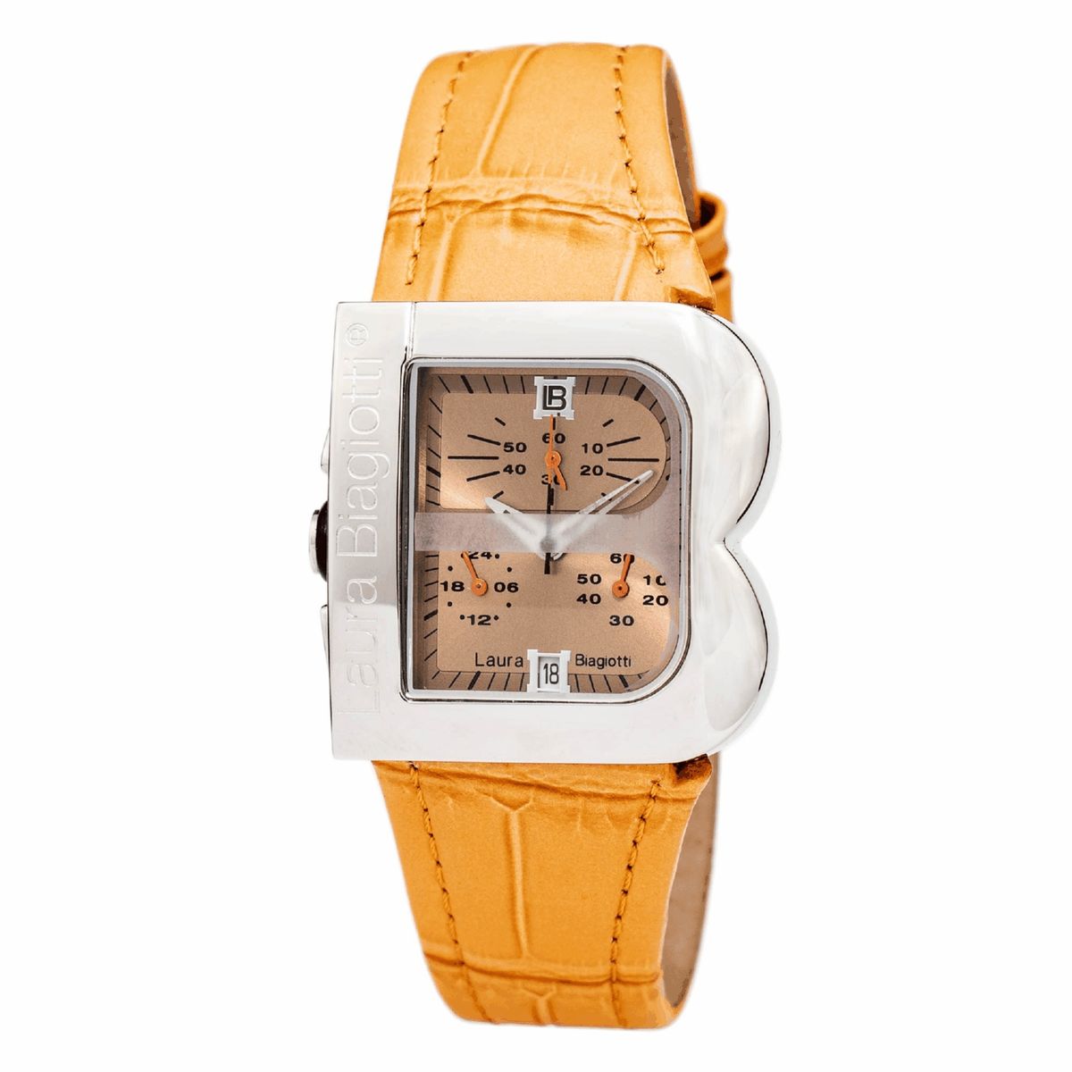 Laura Biagiotti silberne Damen Quarz Uhr