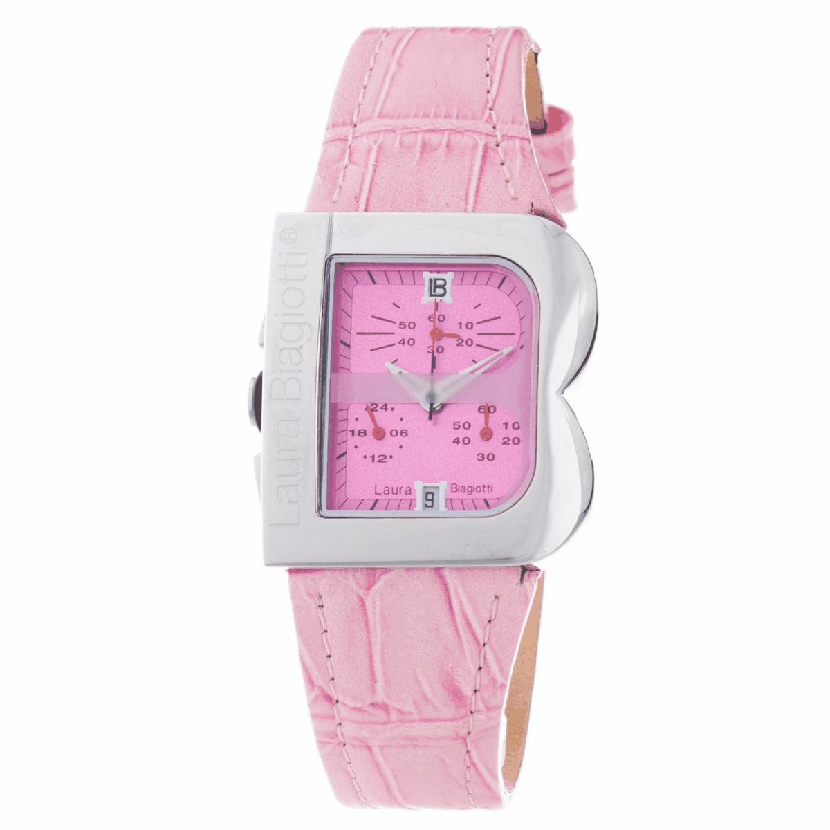Laura Biagiotti silberne Damen Quarz Uhr